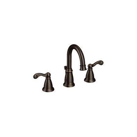 Moen Two-Handle Bathroom Faucet Mediterranean Bronze WS84004BRB
